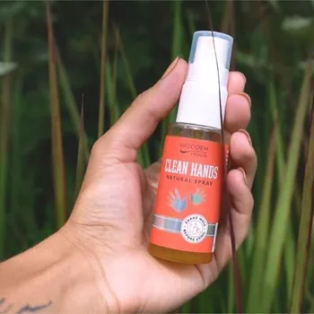 Dezinfekce Přírodní dezinfekční čistící sprej na ruce Wooden Spoon 50ml