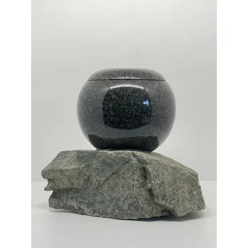 Smuteční dekorace Zvířecí urna Impala na kameni 0,3 l