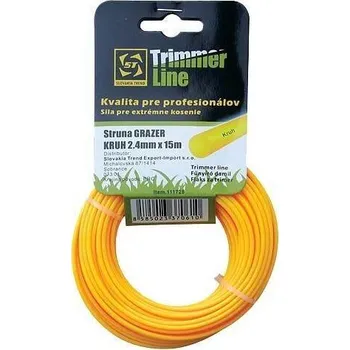 Struna do sekačky Struna GRAZER d 2/15 m žl. kruh