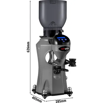 Příprava kávy G.Gastro Mlýnek na kávu šedý - Touch - 2 kg - 45 db