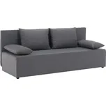 Rozkládací pohovka, světle šedá, EUGI