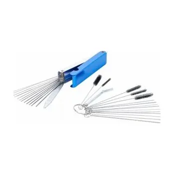 Karburátor Sada nástrojů pro čištění trysek karburátoru 16ks, sada čistících jehe