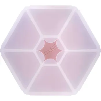 Svačinový box Melii Svačinový box Mini - Hexagon růžový