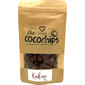 Sušené ovoce Goodie Kokosové chipsy BIO - Kakao 70 g