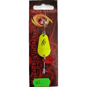 Umělá nástraha Plandavka Wild Devil Baits žlutá 6g 32mm