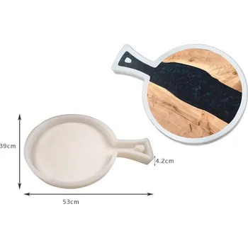 WOODRESIN Silikonová forma WR68 robustní na prkénko 530x390mm