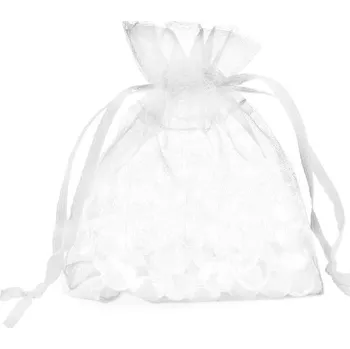 Dárková taška Paper Design Organza sáček 7,5x10cm bílý