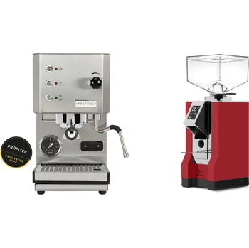 Kávovar Profitec GO, brushed stainless steel + Eureka Mignon Bravo, CR…