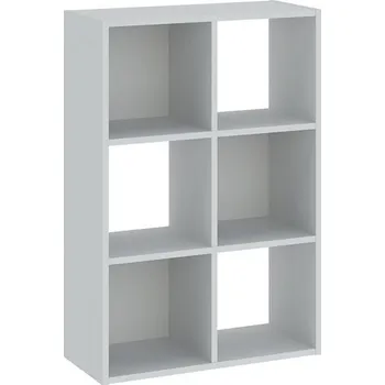 Šatní skříň Regál CATCHY 6P, Bílá