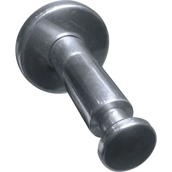 Zábradlí Podpěra madla zábradlí svírací, rozeta o 51 mm, odstup od stěny 60 mm, hliník