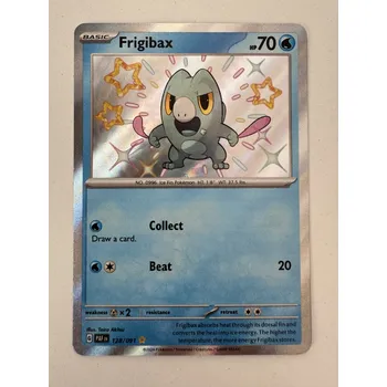 Karetní hra Pokémon PAF 128/091 Frigibax - Paldean Fates