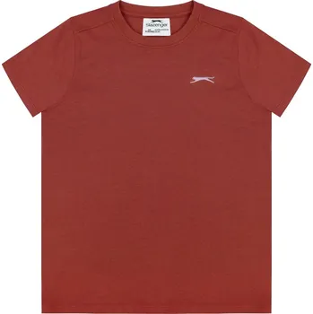 Chlapecké tričko Tričko Slazenger Red Ochre 1111035 9-10 Yrs