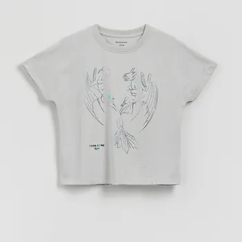 Reserved - Tričko Jak vycvičit draka - světle šedá - 560EX-09X - 560EX-09X-152