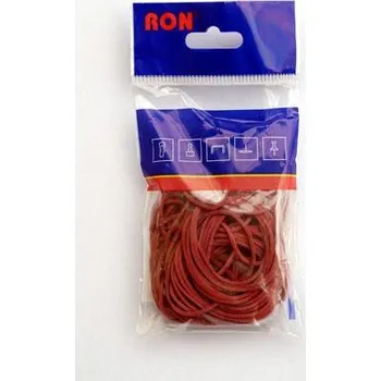 Kancelářská sponka Gumičky - průměr 40 mm / 80 ks