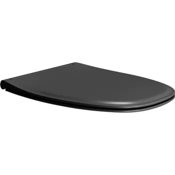 Koupelnové sedátko MODO WC sedátko, Soft Close, Quick Release, černá mat