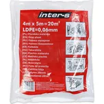 MOTIVE Ochranná malířská fólie 5x4m 60µm