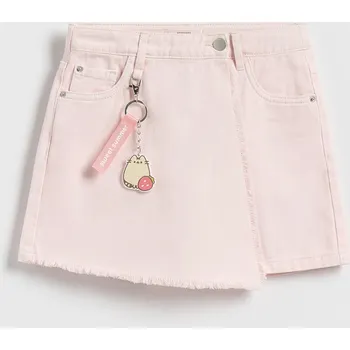 Dívčí sukně Reserved - GIRLS` SHORTS & PENDANT - pastelově růžová - 2415N-03X - 2415N-03X-122