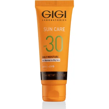 Přípravek na opalování GIGI SUN CARE ADVANCED PROTECTION MOIST. SPF30 Oily - Ochranný krém pro mastnou pleť SPF30 75 ml