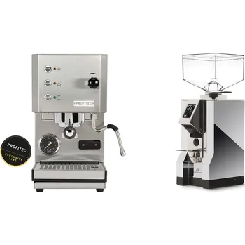 Kávovar Profitec GO, brushed stainless steel + Eureka Mignon Specialita…
