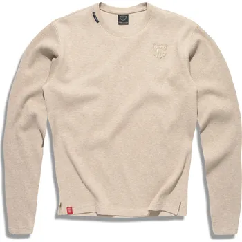 Pánské tričko Pánské triko MARLOW III LS BEIGE / 4XL