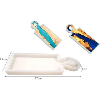 WOODRESIN Silikonová forma WR67 robustní na prkénko 670x250mm