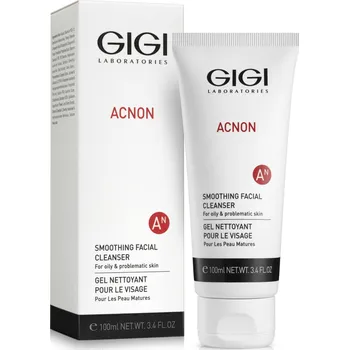 Čistící gel GIGI ACNON SMOOTHING FACIAL CLEANSER - Čisticí mýdlo pro mastnou pleť 100 ml