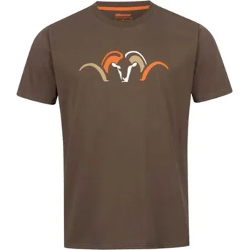 Pánské tričko Blaser Lovecké tričko Argali Multi-Color 25 - hnědé - Velikost L