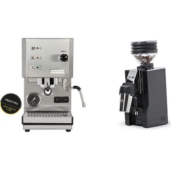 Kávovar Profitec GO, brushed stainless steel + Eureka Mignon Zero 65…