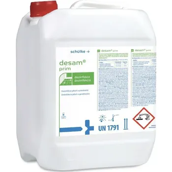 Zdravotnický materiál Schülke Desam Prim dezinfekce povrchů, 5 l