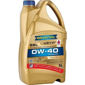 Motorový olej Motorový olej Ravenol SSL 0W-40, 4+1L