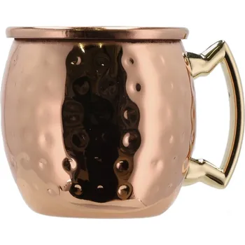 Ocelové hrnky v sadě 4 ks v měděné barvě 80 ml Moscow Mule – Lyngby Glas ID_1753486