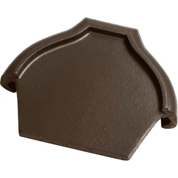 pálená krytina Ukončení hřebene vrchní Tondach Stodo -engoba/tmavě hnědá