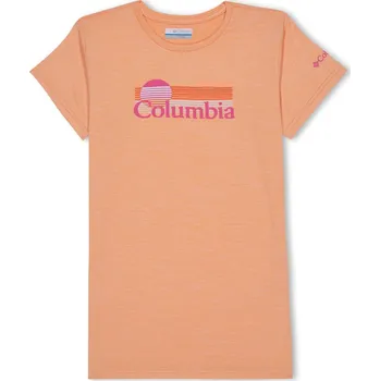 Dívčí tričko Tričko Columbia Orange 1110704 9-10 (M)