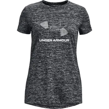 Dívčí tričko Tričko Under Armour Black 1111058 9-10 (M)