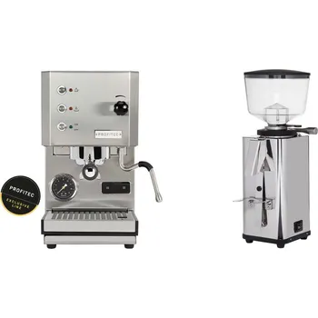 Kávovar Profitec GO, brushed stainless steel + ECM S-Manuale 64