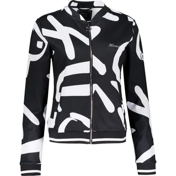 Dámská cargo bunda Dámská bunda KIXMI URIELA ČERNÁ/BÍLÁ M