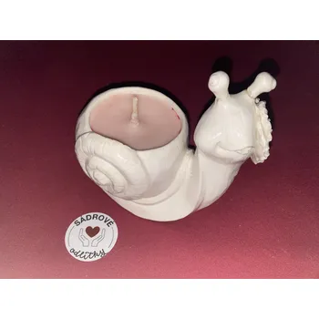 Svíčka HandMade by VeJa Svíčka v odlitku 3D šneka