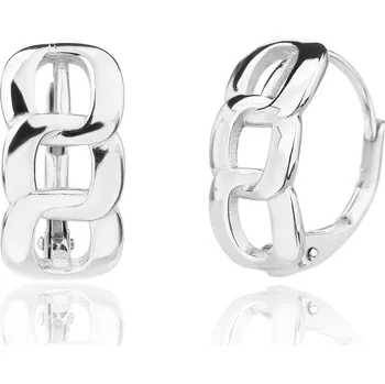 Náušnice Bealio BEALIO Stříbrné náušnice ŘETĚZ 03-13479-3504