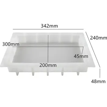 Silikonová forma 721-2 Dekorace Kvádr 342x240mm