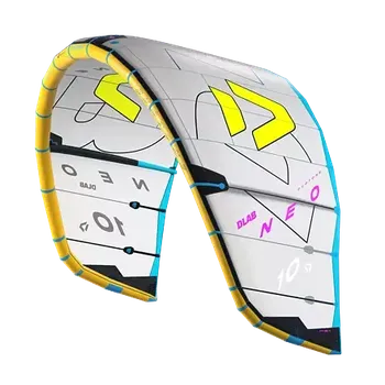 Drak pro kitesurfing kite DUOTONE Neo D/LAB 9 grey/lime one size One Size