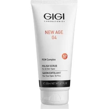 Čistící gel GIGI NEW AGE G4 POLISH SCRUB - Jemný exfoliační čistící gel 200 ml