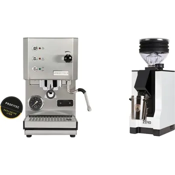 Kávovar Profitec GO, brushed stainless steel + Eureka Mignon Zero, BL…