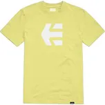 Triko etnies Icon Tee light yellow M