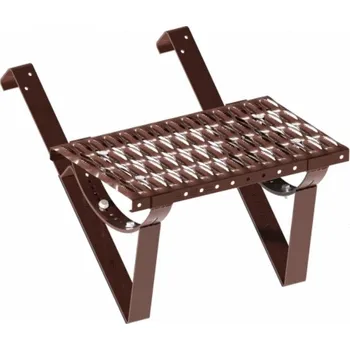 Střecha Komínová lávka Eurovent PLATFORM SET BIBER WEST Barva: 8017 - hnědá, délka: 0,4 m