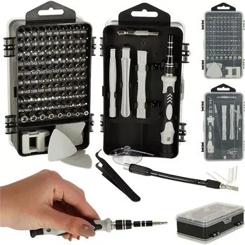 Šroubovák Sada precizních šroubováků a bitů 115 ks