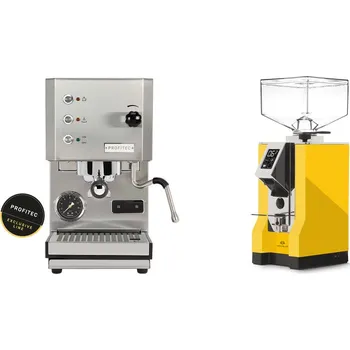 Kávovar Profitec GO, brushed stainless steel + Eureka Mignon Specialita…