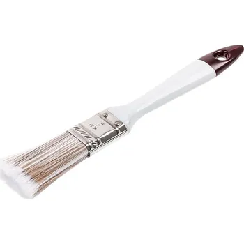 MOTIVE Plochý štětec na dřevo – bílá plastová rukojeť (různé šířky) Šířka: 1,5"