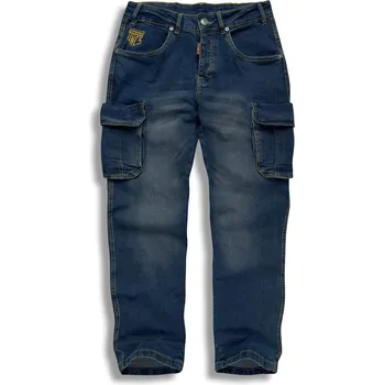Pánské kalhoty Pánské jeans SCOTT BLUE / 4XL / 34