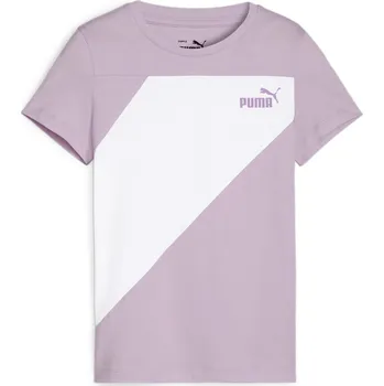 Dívčí oblečení Tričko Puma Grape Mist 1110877 9-10 (M)