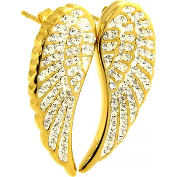 Náušnice BRUNOshop.cz ANDĚLSKÁ KŘÍDLA GOLD zlatá